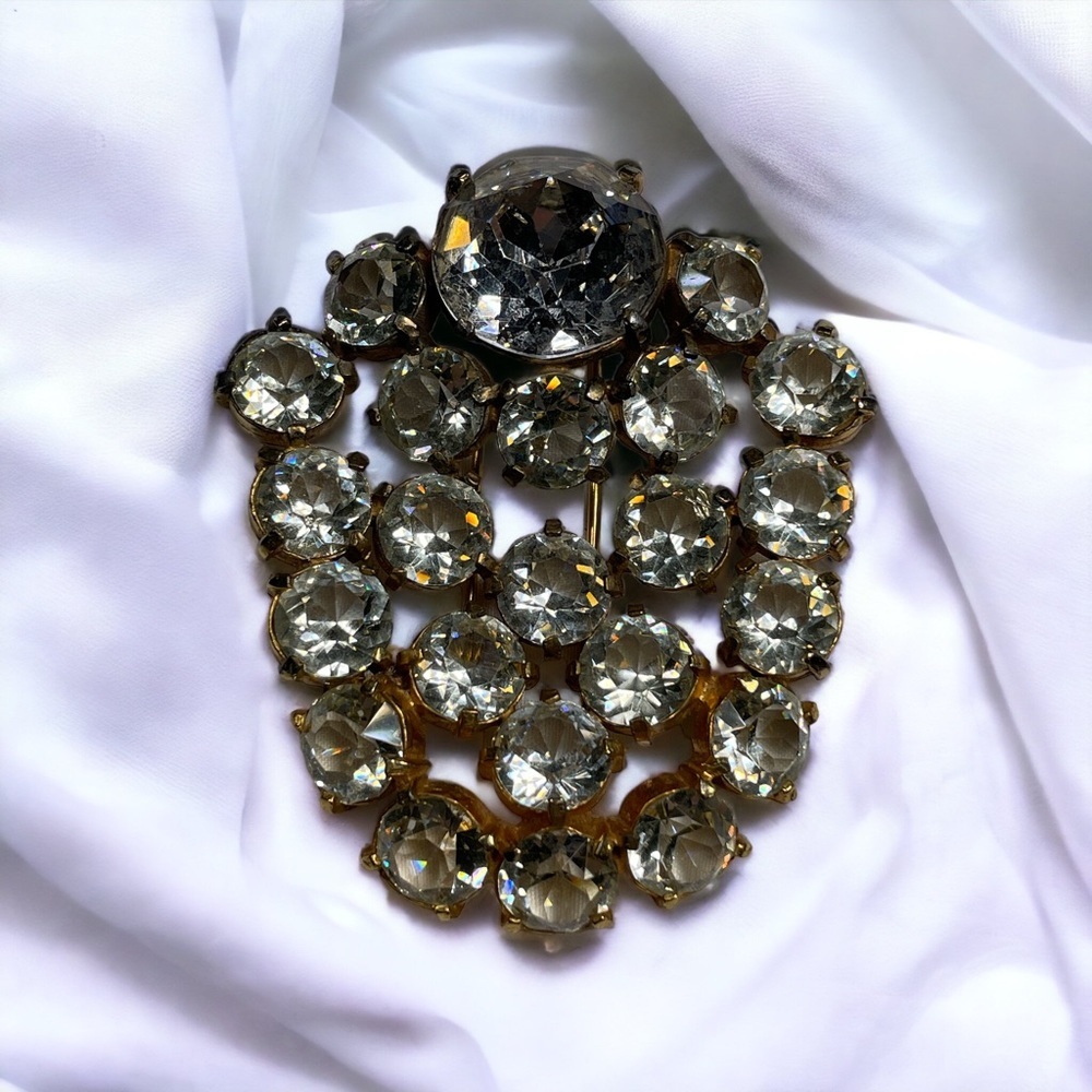 Eisenberg Original Vintage 1940s Large Fur Clip Pin